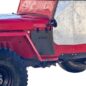 Stenciled "Willys" Side Bag (OD) Fits 41-71 Jeep & Willys