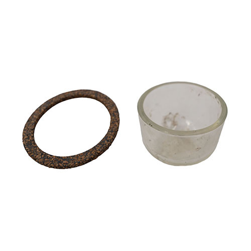 NOS Fuel Pump Glass Bowl and Gasket Set Fits 41-71 Jeep & Willys with 4-134 engine
