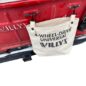 US Made Stenciled "Willys" Bag with Black Spring Clip Hooks Fits 41-71 Jeep & Willys