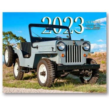2023 Kaiser Willys Calendar All Willys & Jeep Vehicles