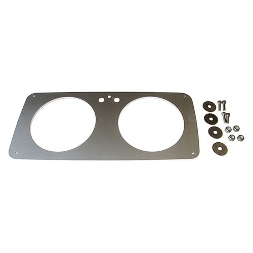 Two Hole Dash Plate Fits 67-71 Jeepster Commando