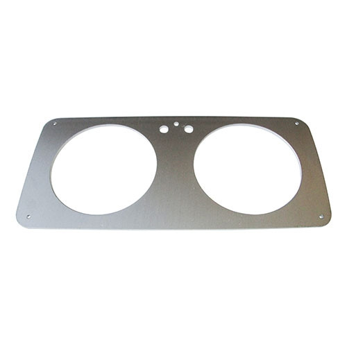 Two Hole Dash Plate Fits 67-71 Jeepster Commando
