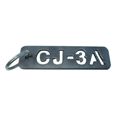 US Made "CJ-3A" Key Chain Fits Willys Accessory