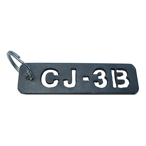 US Made "CJ-3B" Key Chain Fits Willys Accessory