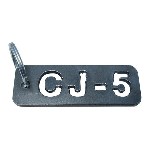 US Made "CJ-5" Key Chain Fits Willys Accessory