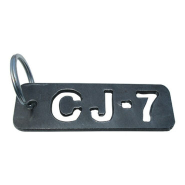 US Made "CJ-7" Key Chain Fits Willys Accessory