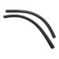 New Tailgate Side Weatherseal (Pair)  Fits 66-73 Jeepster Commando