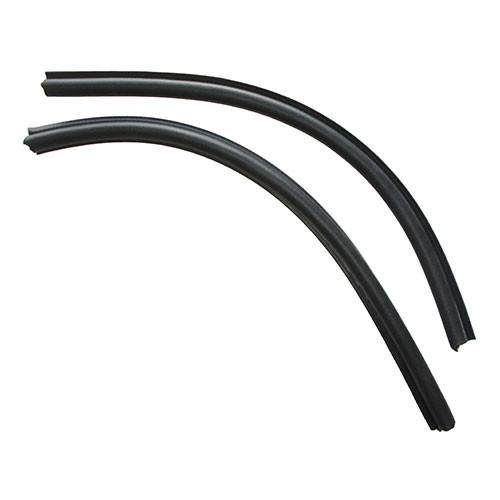 New Tailgate Side Weatherseal (Pair)  Fits 66-73 Jeepster Commando