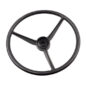 Smaller Profile Black Steering Wheel (for 1-1/4 horn button) Fits 46-64 CJ-2A, 3A, 3B, 5, M38, M38A1, FC-150, FC-170