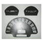 Dash Gauges Overlay Fits 66-73 Jeepster Commando