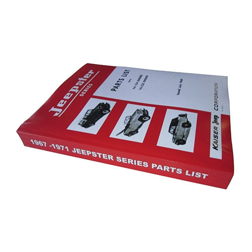 Master Parts List Manual Fits 66-71 Jeepster Commando