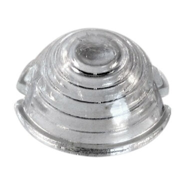 Glass Parking Light Lens (2-1/4" diameter) Fits 46-53 CJ-2A, 3A (protruding style)