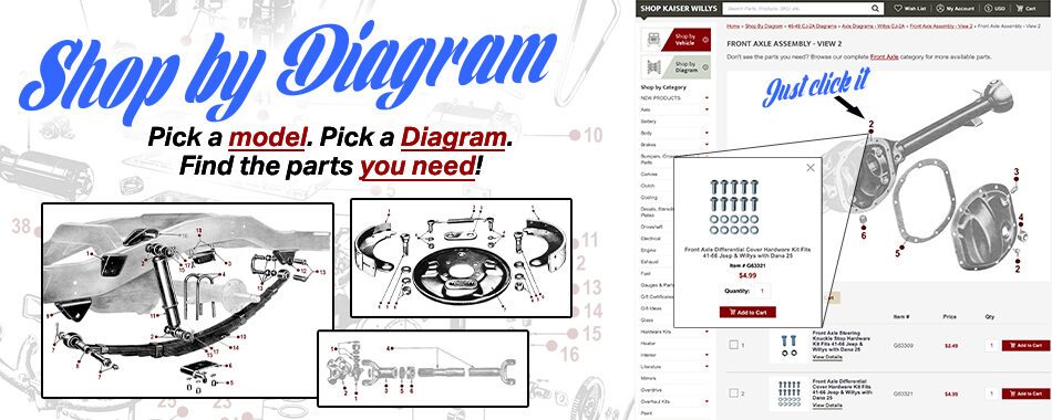 Shop by Diagram at Kaiser Willys