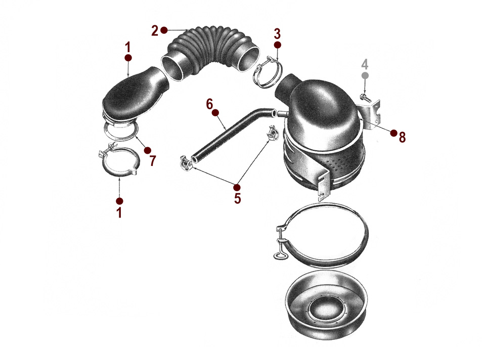 Air Cleaner - M38A1