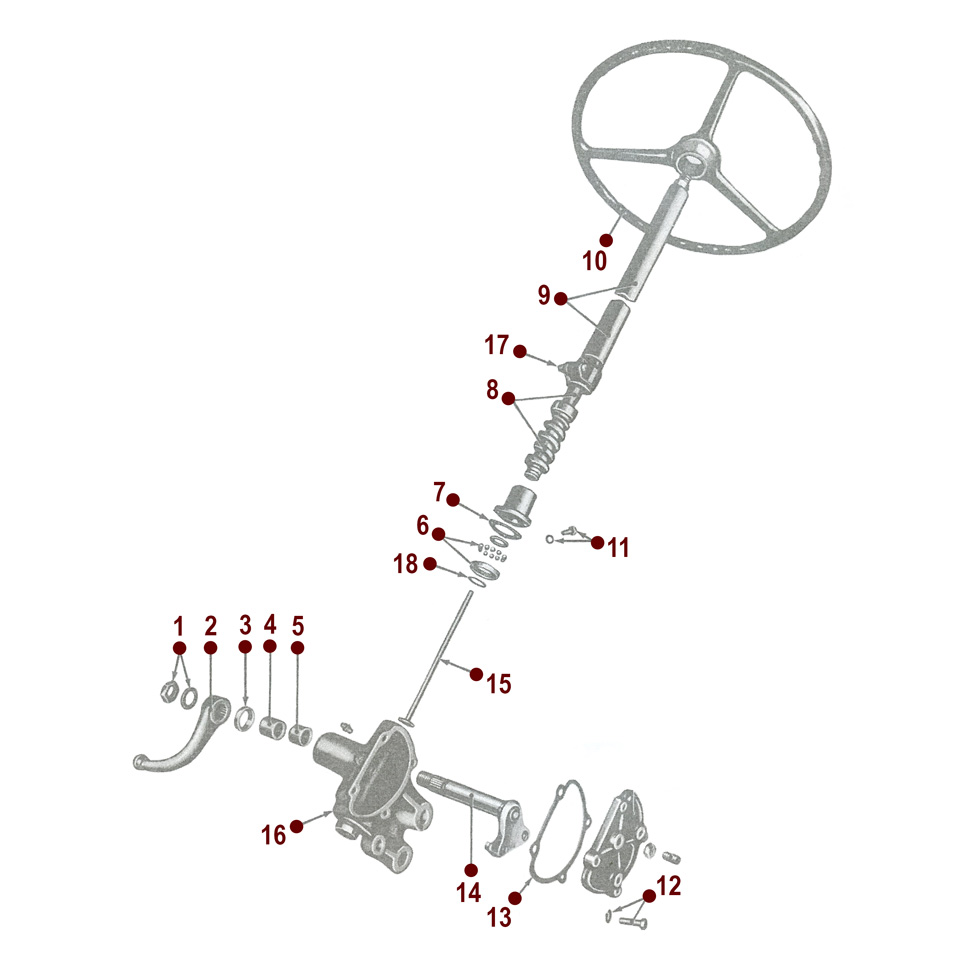 Steering Gear View 2 - CJ-2A