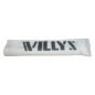 US Made Stenciled "WILLYS" Tire Gauge Magnetic Bag (Tan) Fits 41-71 Jeep & Willys