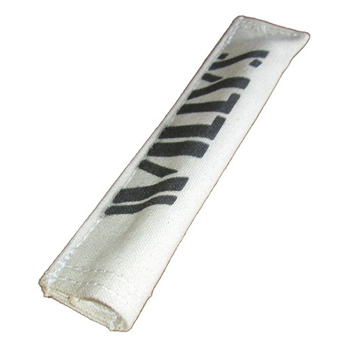 US Made Stenciled "WILLYS" Tire Gauge Magnetic Bag (Tan) Fits 41-71 Jeep & Willys