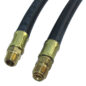 US Made Oil Filter Inlet & Outlet Hoses (Pair) Fits 57-64 FC-150