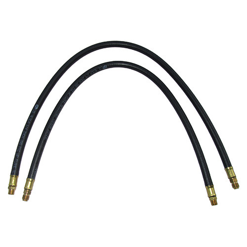 US Made Oil Filter Inlet & Outlet Hoses (Pair) Fits 57-64 FC-150