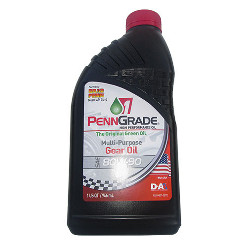 Brad Penn "Classic" GL-4 Gear Oil (SAE 80W-90) Fits 41-71 Jeep & Willys