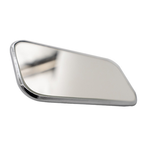Metal Rear View Rectangular Mirror (Chrome) Fits 41-53 MB, GPW, CJ-2A, 3A, M38