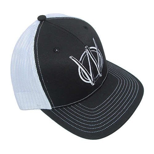 Willys Embroidered Trucker Hat (Black) Fits 41-71 Willys and Jeep