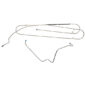 View 1 - US Made Engine/Fuel Line Kit (4-134 F engine) Fits 46-49 Station Wagon, Jeepster, SD (2 wheel drive)