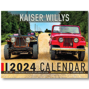 2024 Kaiser Willys Calendar All Willys & Jeep Vehicles