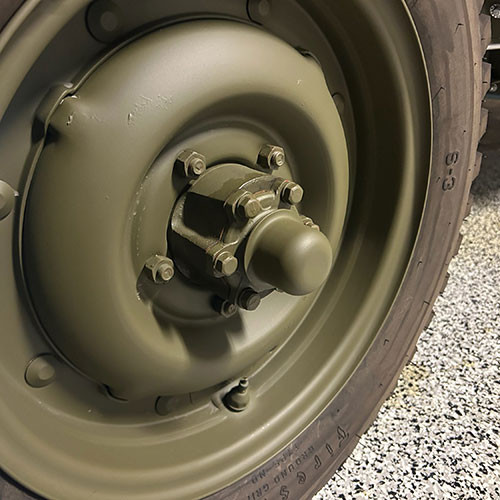 Original Reproduction Wheel Hub Dust Cover Fits 41-71 Jeep & Willys