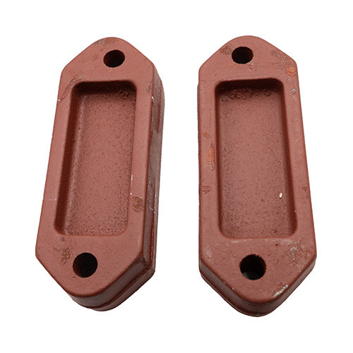 Frame to Front Axle Bumper Snubber Spacers (Pair) Fits 41-71 Jeep & Willys