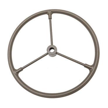Smaller Profile Olive Drab Steering Wheel (Metal 3 Spoke) Fits 41-64 MB, GPW, CJ-2A, 3A, 3B, 5, M38, M38A1, FC-150, FC