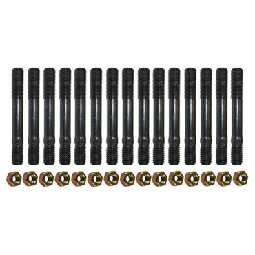 Complete Cylinder Head to Block Stud & Nut Kit Fits 41-53 Jeep & Willys with 4-134 L engine