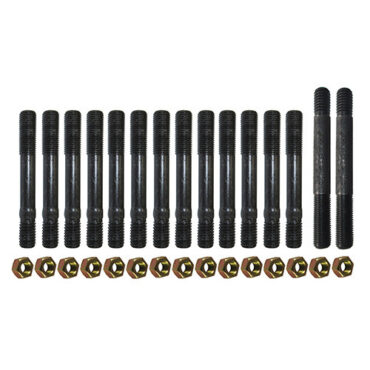 Long Stud Cylinder Head to Block Stud & Nut Kit  Fits 41-53 Jeep & Willys with 4-134 L engine