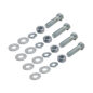 Jerry Can Carrier to Body Hardware Kit Fits 41-71 Jeep & Willys