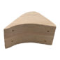 Wood Rear Armrest Block (2 required) Fits: 48-51 Jeepster