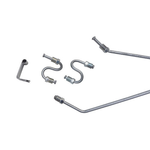US Made Complete Formed Steel Brake Line Kit Fits 55-59 CJ-5 for style with steel S lines
