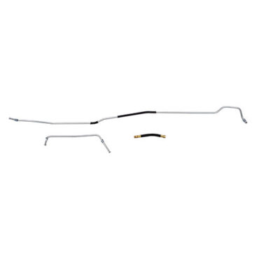 US Made Complete Formed Steel Fuel Line Kit Fits 45 MB, GPW w/out fuel filter on firewall