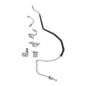 US Made Front Axle Formed Steel Brake Line Kit Fits 46-60 CJ-2A, 3A, 3B