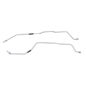 US Made Rear Axle Formed Steel Brake Line Kit Fits 46-49 CJ-2A