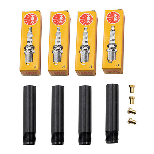 Plastic 24 Volt Spark Plug Adapter Kit  Fits 50-66 M38, M38A1