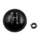 Transmission Shift Lever Engraved Knob (screw on) Fits 46-71 Jeep & Willys with T-90 Transmission