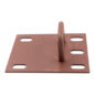 US Made Passenger Side Seat Floor Catch Fits 68-74 CJ-5, 6, Jeepster Commando
