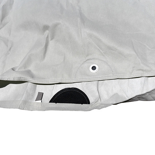 Premium Three Layer Outdoor Car Cover in Gray Fits 41-71 MB, GPW, CJ-2A, 3A, 3B, 5, M38, M38A1