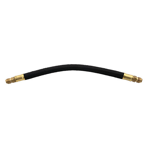 US Made Oil Filter Outlet Hose 10" (cotton) Fits 41-53 MB, GPW, CJ-2A, 3A, M38