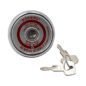 New Locking Hard Metal Fuel Tank Gas Cap Fits 46-64 Truck, Station Wagon, Jeepster