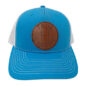 Willys "True Classic" Mesh Trucker Hat (Cyan Blue/White) Fits 41-71 Willys and Jeep