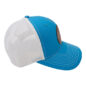 Willys "True Classic" Mesh Trucker Hat (Cyan Blue/White) Fits 41-71 Willys and Jeep