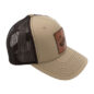 Willys "Ducks and Trucks" Mesh Trucker Hat (Khaki/Brown) Fits 41-71 Willys and Jeep