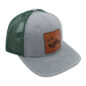 Willys "Ducks and Trucks" Mesh Trucker Hat (Green/Gray) Fits 41-71 Willys and Jeep