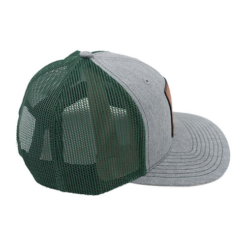 Willys "Ducks and Trucks" Mesh Trucker Hat (Green/Gray) Fits 41-71 Willys and Jeep